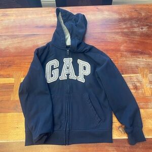 GAP Dark Blue Zip-Up Hoodie